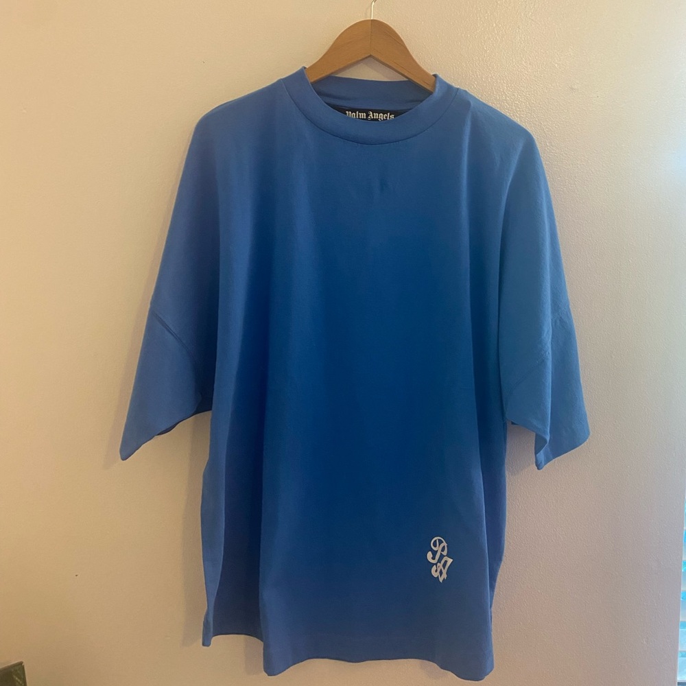 Palm Angels Logo-Print Oversized Tee ‘Royal Blue’
Size Large